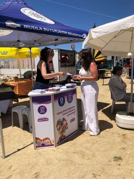 Bodrum Uluslararası Hıdırellez Şenliğinde stant açarak farkındalık çalışmaları yapıldı