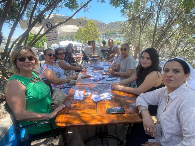 Akyarlar'da 'Çalışma hayatında ben de varım!' Kadın Atölyesi düzenlendi