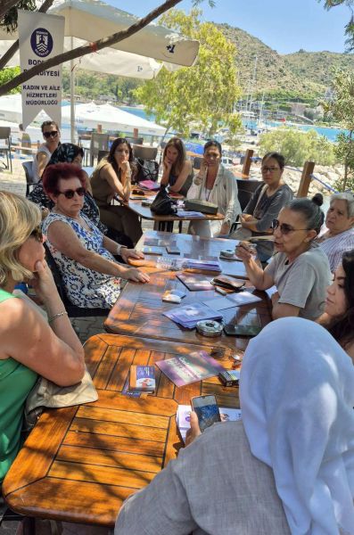 Akyarlar'da 'Çalışma hayatında ben de varım!' Kadın Atölyesi düzenlendi
