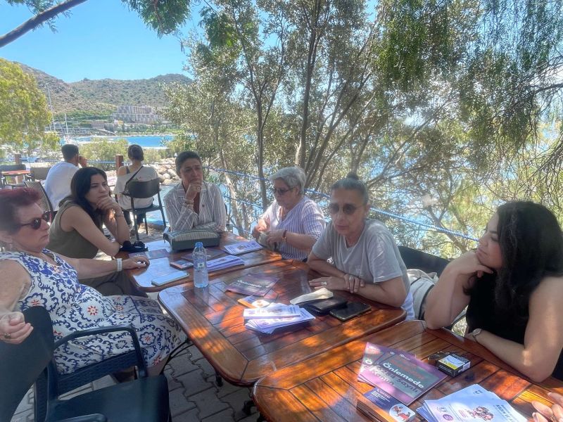 Akyarlar'da 'Çalışma hayatında ben de varım!' Kadın Atölyesi düzenlendi