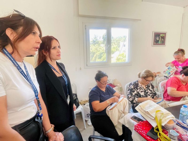 Çiftlik Kadın Yaşam Merkezi'nde geleneksel sanatlar yaşatılıyor