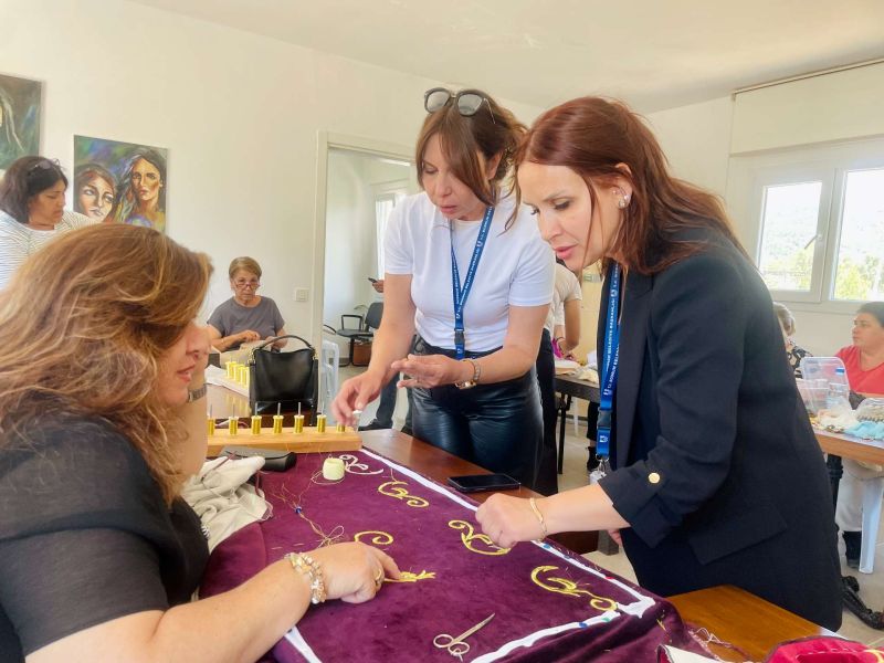 Çiftlik Kadın Yaşam Merkezi'nde geleneksel sanatlar yaşatılıyor