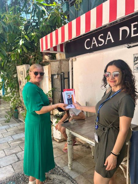Tanıtım çalışmalarımız Belediye A.Ş. Mahfel Cafe'de devam etti