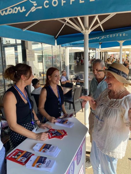 Tanıtım çalışmalarımız Belediye A.Ş. Turgutreis Amiral Cafe'de devam etti