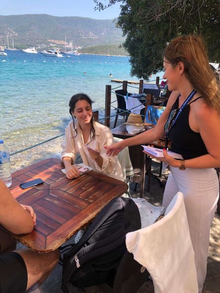 Tanıtım çalışmalarımız Belediye A.Ş. Torba Cafe'de devam etti