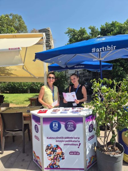 Tanıtım çalışmalarımız Bodrum Limanı ve Denizciler Derneği önünde devam etti