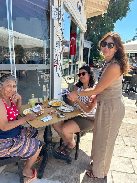 Stant çalışmaları Bodrum Belediye AŞ Kumbahçe Cafe'de devam etti