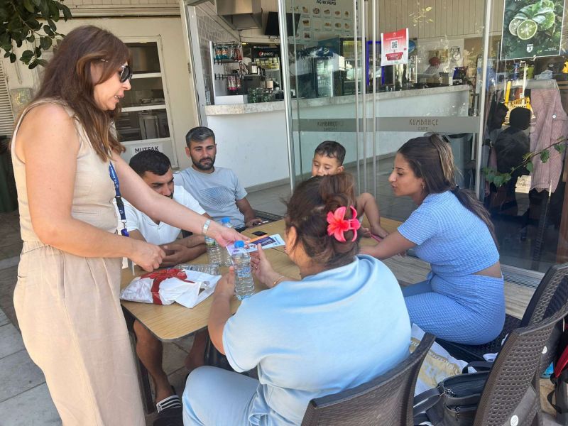 Stant çalışmaları Bodrum Belediye AŞ Kumbahçe Cafe'de devam etti
