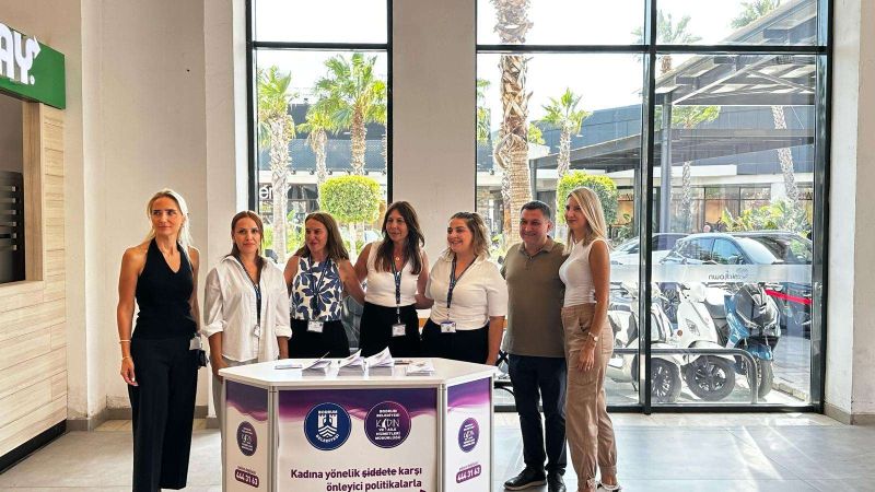 Midtown AMV'de kurulan stantta farkındalık çalışması yapıldı