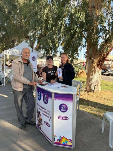 Bodrum Girişimci ve Üreten Kadınlar Sonbahar Şenliğinde farkındalık standı açıldı