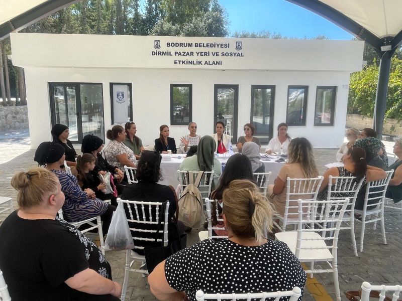 Dirmil Kadın Mahalle Meclisi ile toplantı yapıldı