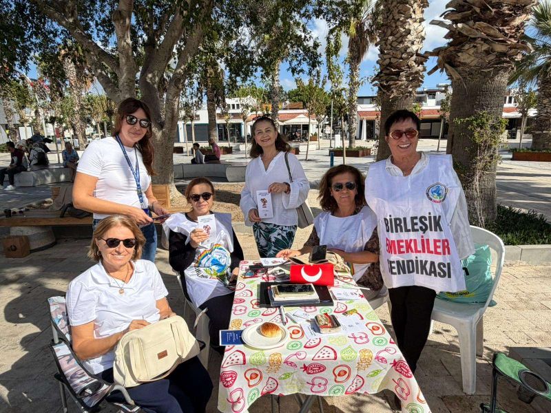 Cumhuriyet ve Kadın Emeği Şenliğinde stant çalışması yapıldı
