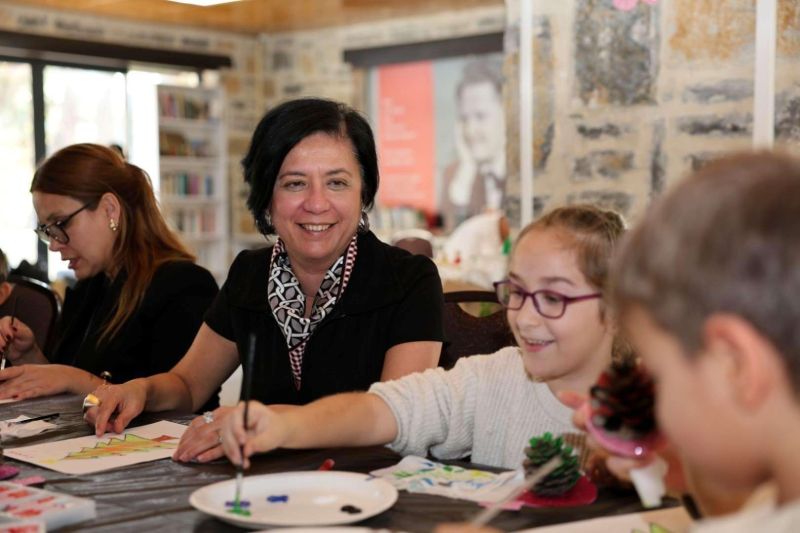 Çocuklara yönelik 'Yılbaşı Atölyesi' düzenlendi