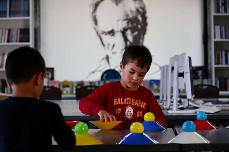 Çocuklara yönelik 'Yılbaşı Atölyesi' düzenlendi