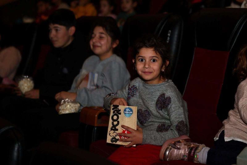 Yarı Yıl Tatilinde Çocuklara Ücretsiz Sinema Etkinliği Düzenlendi