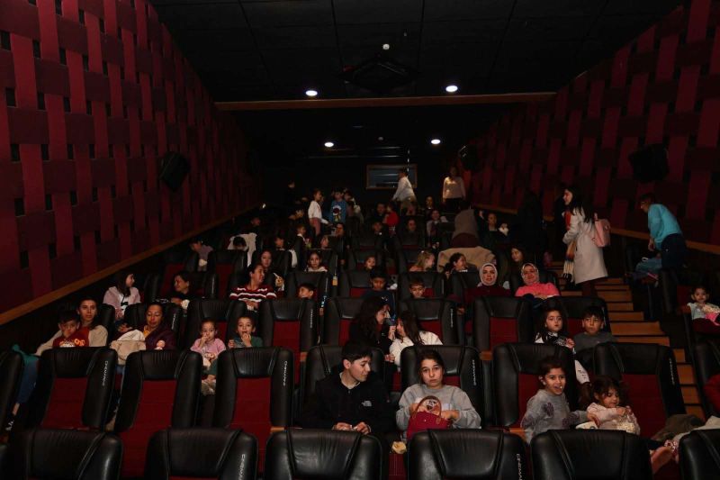 Yarı Yıl Tatilinde Çocuklara Ücretsiz Sinema Etkinliği Düzenlendi