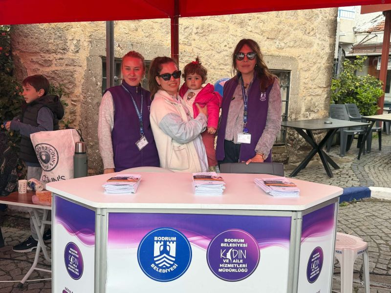 7. Bodrum Acı Ot Festivali'nde stant çalışması yapıldı