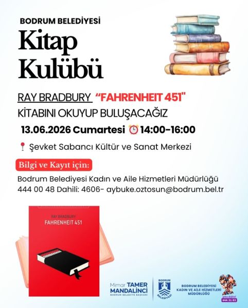 DUYURU: Kitap Kulübü bu ay Ray Bradbury 'Fahrenheit 451' kitabını inceliyor