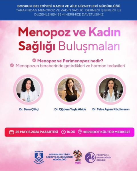 DUYURU: MENOPOZ VE KADIN SAĞLIĞI BULUŞMALARI