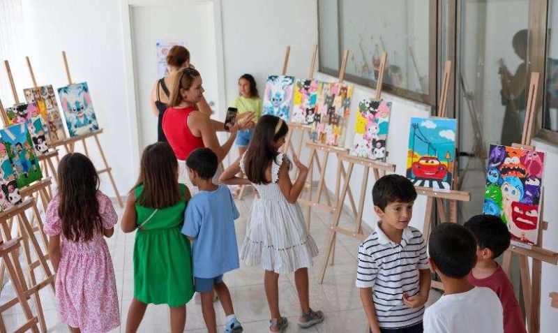 Güvercinlik Sayılarla Tuval Boyama Sergisi