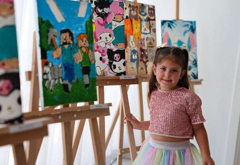 Güvercinlik Sayılarla Tuval Boyama Sergisi