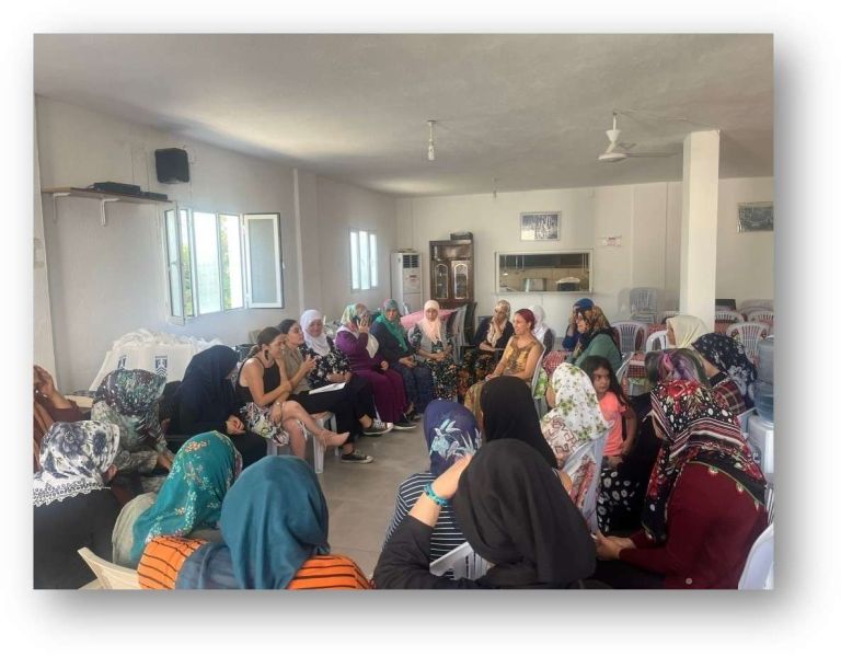 ''Ekonomik Güçlenme ve Kadın Kooperatifi'' Temalı Mahalle Çalışması Yapıldı