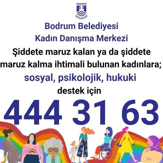 Bodrum App'e Kadın Danışma Merkezi Tanıtımı Eklendi