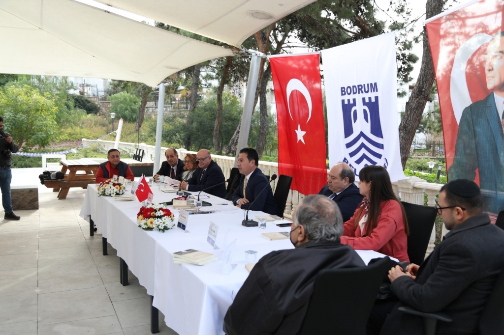 THE BOOK OF PROFESSOR AVRAM GALANTI FROM BODRUM PROMOTED