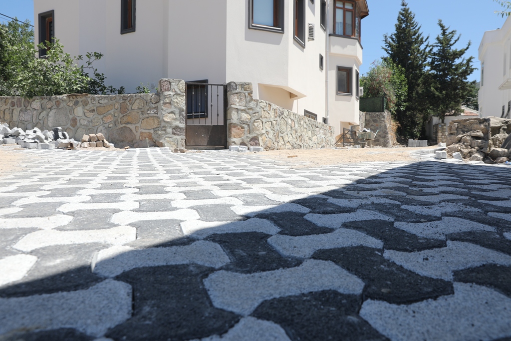 ONGOING WORKS ON BODRUM ROADS