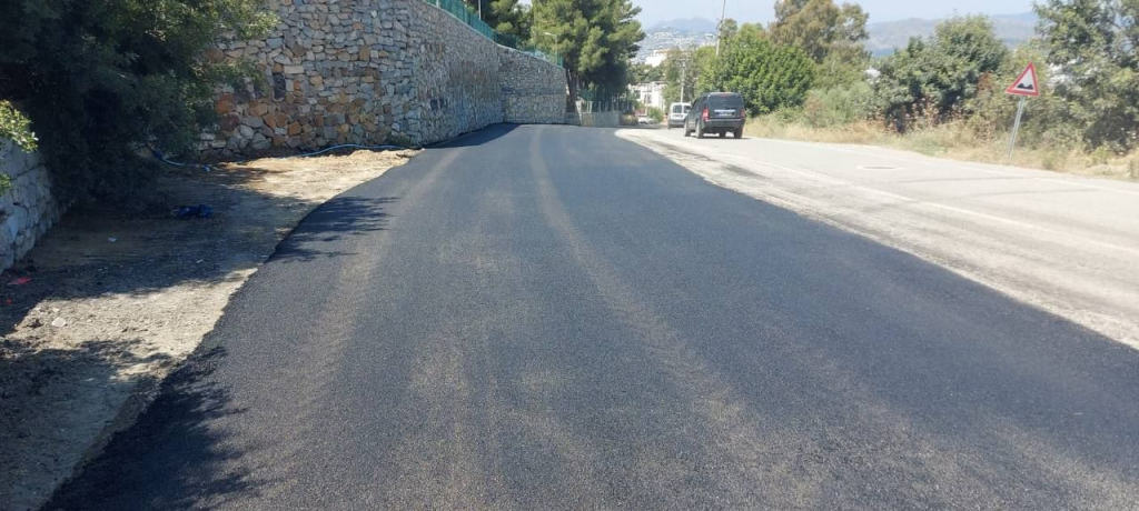 ASPHALT LAYING WORKS COMPLETED ON ÇIRKAN STREET