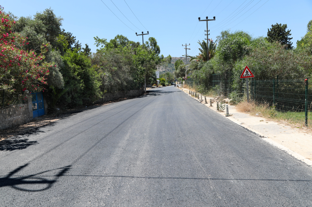 GÖLKÖY NEIGHBORHOOD, AKDENIZ AVENUE, ASPHALT PAVING WORKS COMPLETED