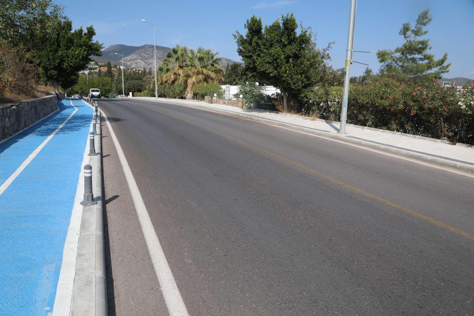 THE WORKS OF BITEZ ATATÜRK BOULEVARD ASPHALT PAVING AND BICYCLE PATH HAVE BEEN FINISHED