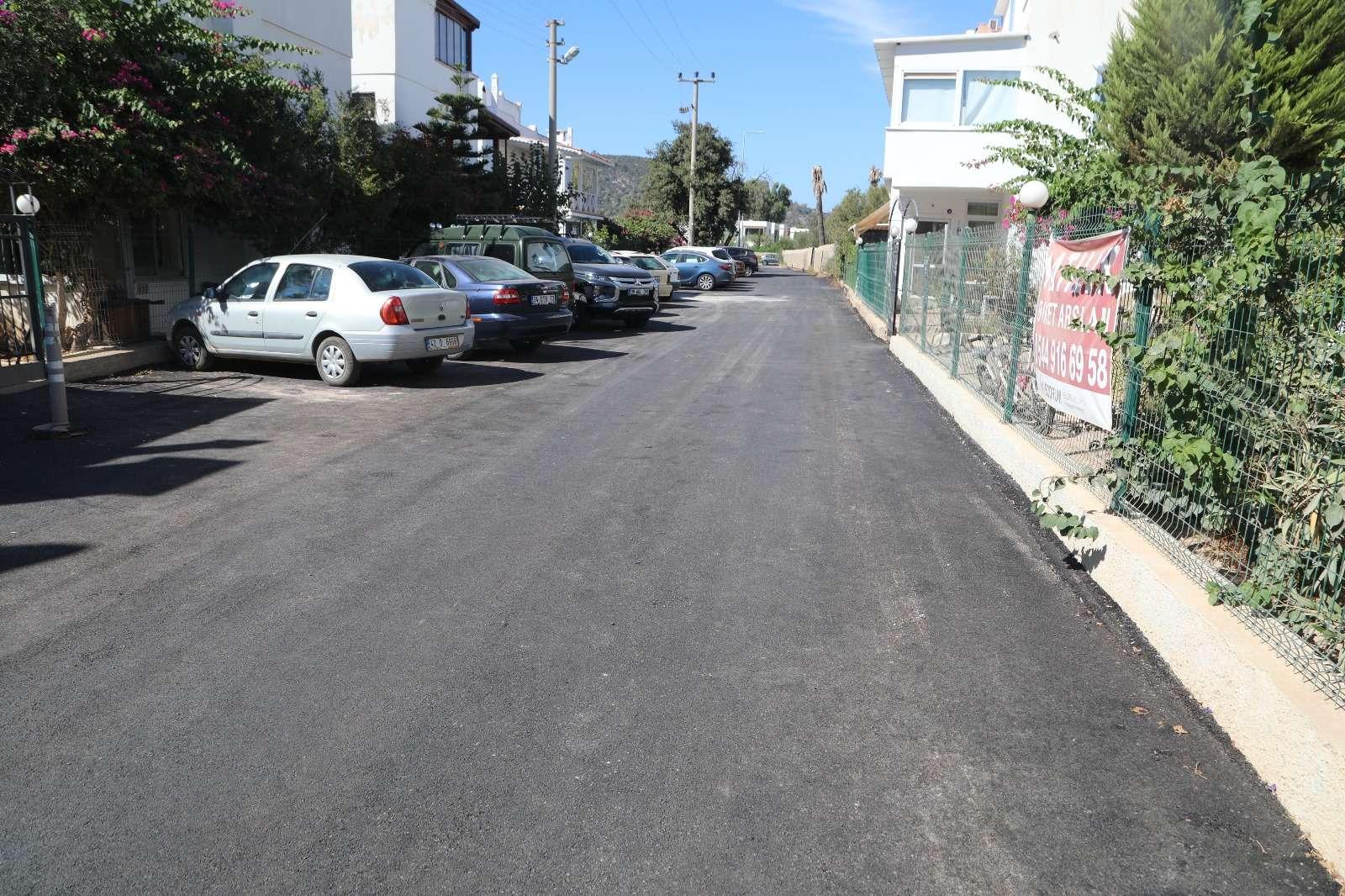 TORBA NEIGHBORHOOD DEMİRCİ MUSTAFA STREET ASPHALT PAVING WORKS COMPLETED