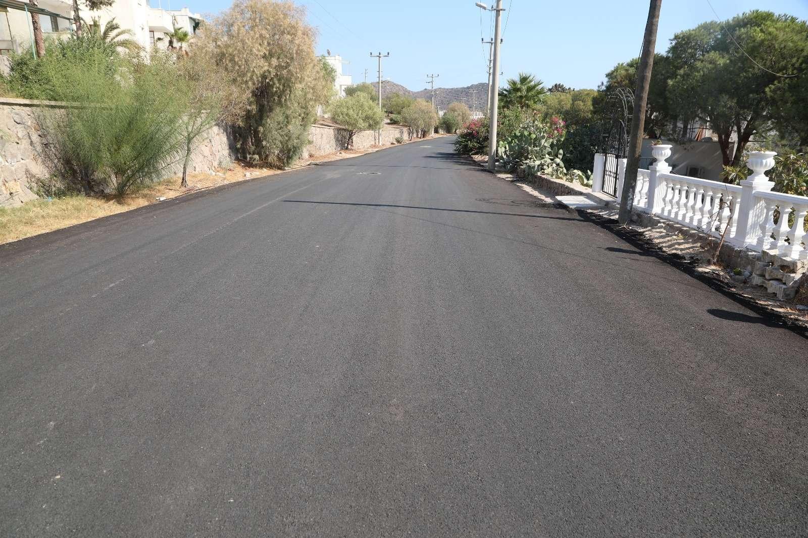 AKYARLAR NEIGHBORHOOD SIĞIRALACAK STREET ASPHALT PAVING WORKS COMPLETED