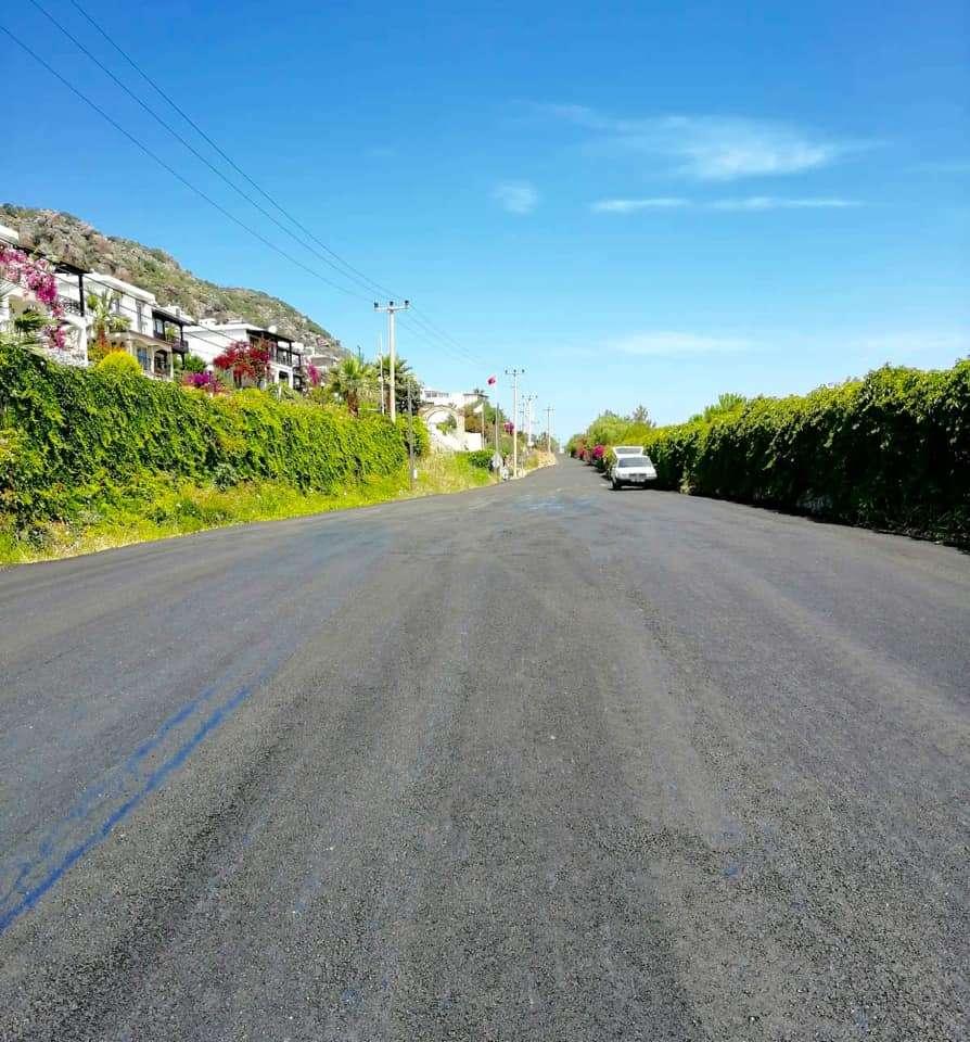 ASPHALT WORKS COMPLETED IN GÜNDOĞAN KIZILBURUN
