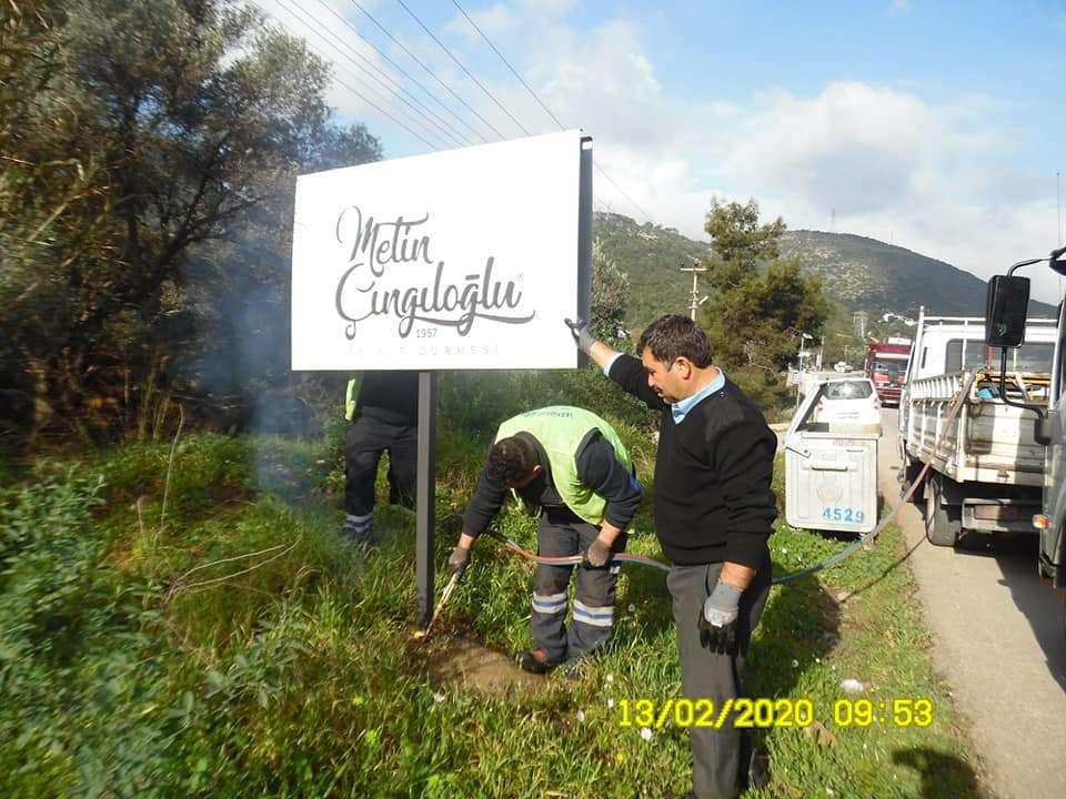 FIGHT AGAINST SIGN & TOTEM POLLUTION