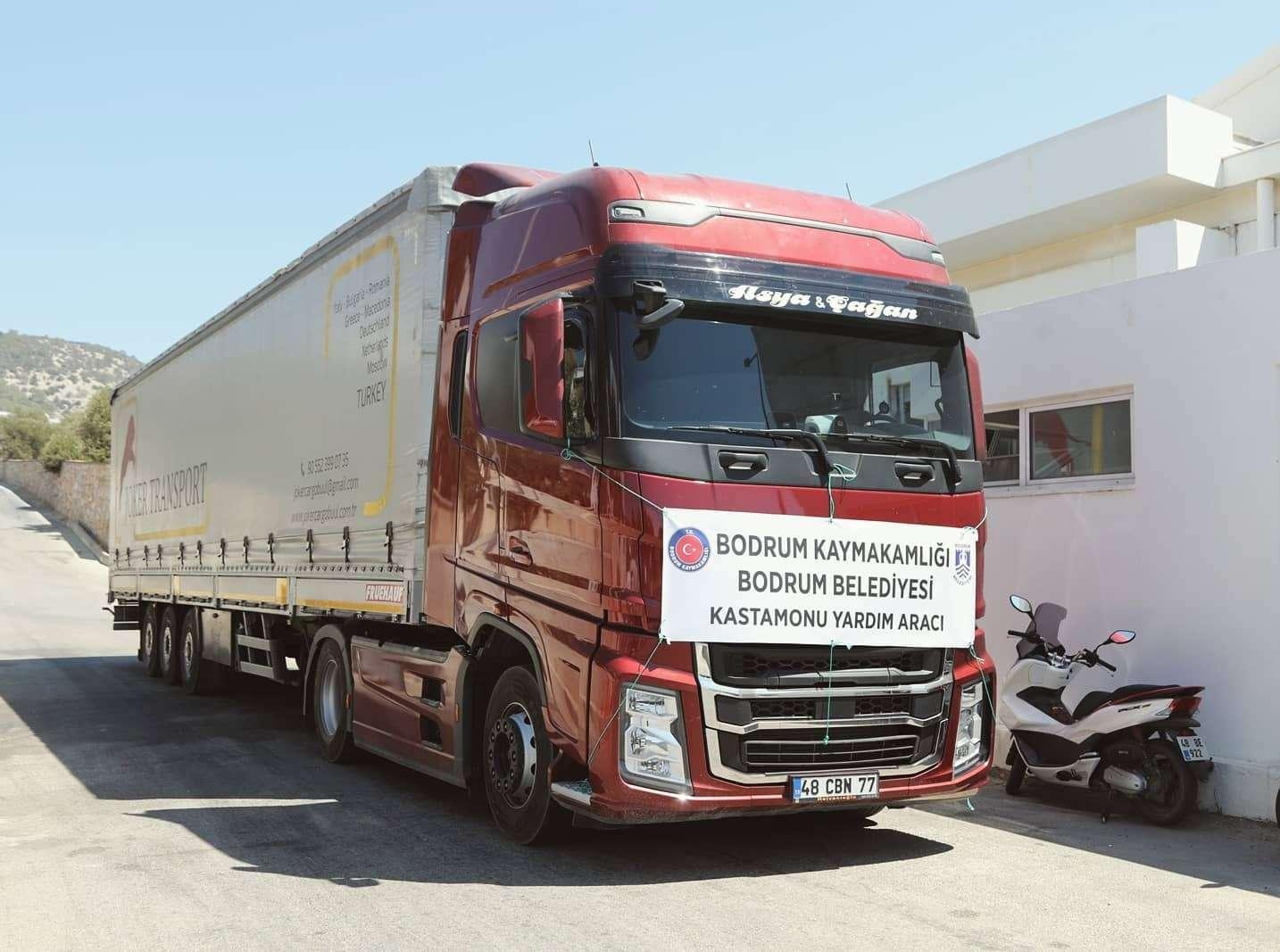 AID TRUCK TO KASTAMONU BOZKURT