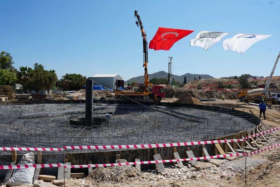 GROUND-BREAKING CEREMONY FOR TURGUTREIS ADVANCED BIOLOGICAL WASTEWATER TREATMENT PLANT