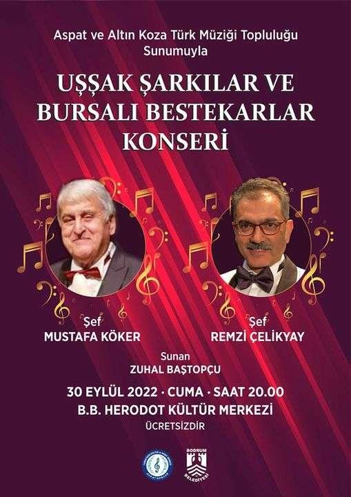 UŞŞAK SONGS & BURSA COMPOSERS CONCERT HELD