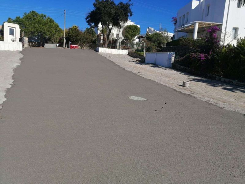 CONCRETE ROAD PAVING COMPLETED ON 5351 STREET IN KOYUNBABA NEIGHBORHOOD