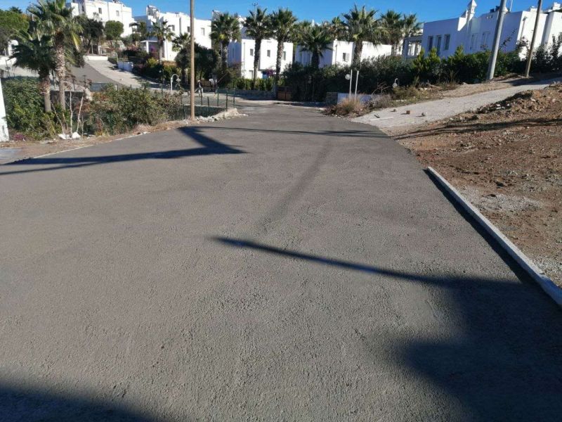 CONCRETE ROAD PAVING COMPLETED ON 5351 STREET IN KOYUNBABA NEIGHBORHOOD