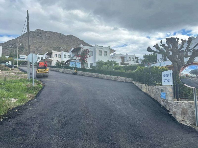ASPHALT PAVING ON 4126 STREET IN TURGUTREIS NEIGHBORHOOD SUCCESSFULLY FINISHED