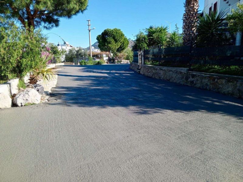 CONCRETE ROAD WORKS ON HANIMELI STREET IN KOYUNBABA NEIGHBORHOOD COMPLETED