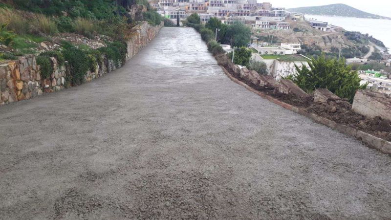 Concrete Road Works Completed on 5306 Street in Koyunbaba Neighborhood