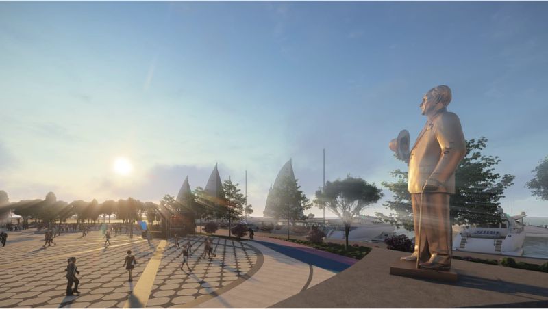 TURGUTREIS SHALL HAVE A MARVELLOUS LIVING SPACE OF 34,500 SQUARE METERS