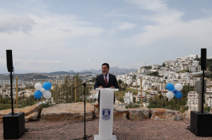 ‘CEVAT ŞAKIR VIEWING TERRACE’ OPENED