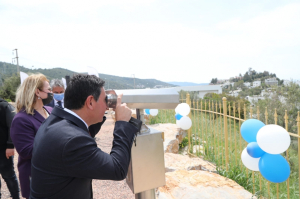 ‘CEVAT ŞAKIR VIEWING TERRACE’ OPENED