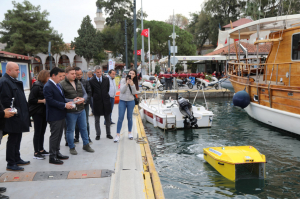 UNMANNED SEA SURFACE-CLEANING DEVICES ARE ON SERVICE
