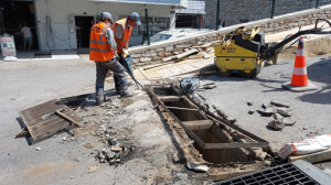 THE RAINWATER PIPELINE WORKS COMPLETED IN OUR CENTRAL NEIGHBORHOODS