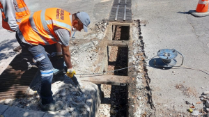 THE RAINWATER PIPELINE WORKS COMPLETED IN OUR CENTRAL NEIGHBORHOODS